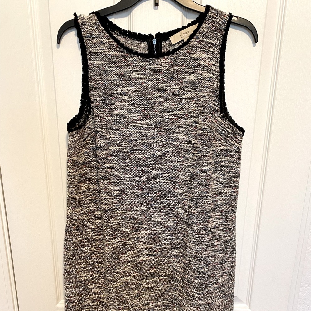 Loft Tweed Sheath Dress